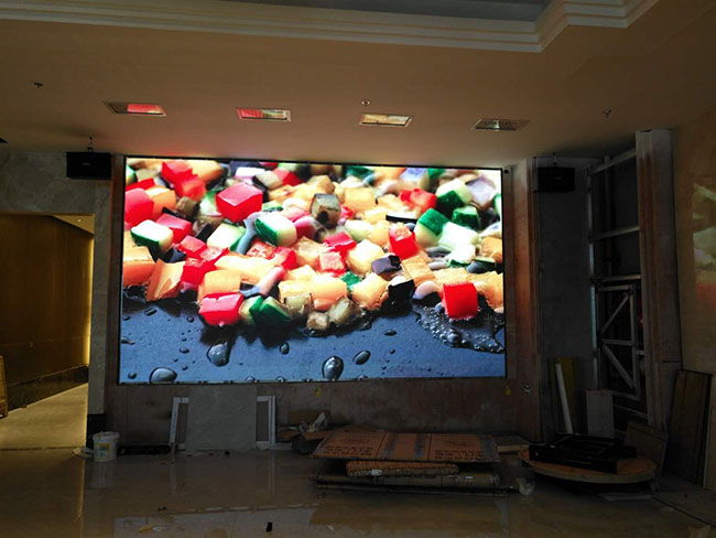 Hunan Changsha Jinding Restaurant P2.5 indoor LED display project