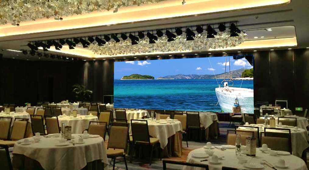 Shenzhen Rongyue Hotel P5 Indoor Full-color LED display Project