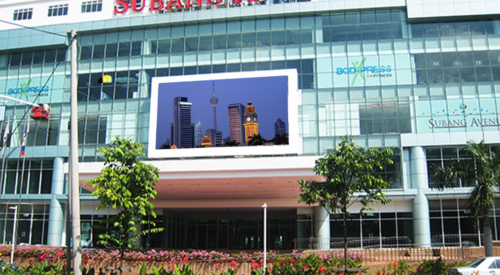 Sepang Avenue Outdoor Full-color LED display project, Kuala Lumpur, Malaysia