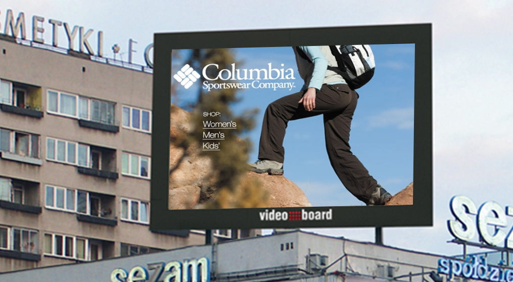 Columbia Outdoor Full Color LED Display Project