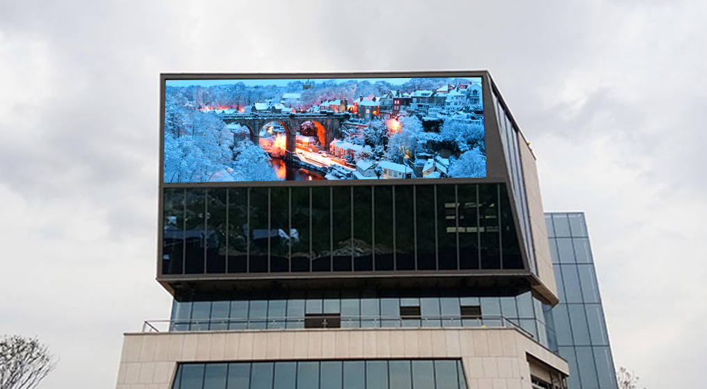 Lianchengfa LED display helps Tianfu Financial Port build the southern gate of the new district