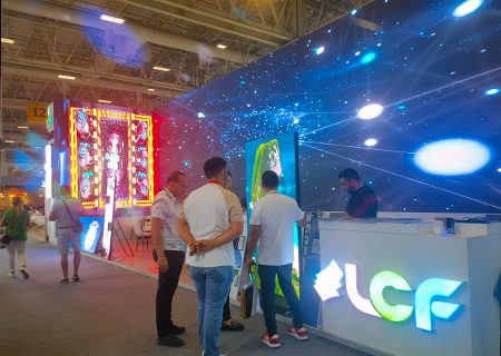 LCF LED display shines at Türkiye Advertising Exhibition 2023!