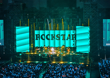 Wu Bai’s Nanjing concert, LCF LED transparent display stunned the audience