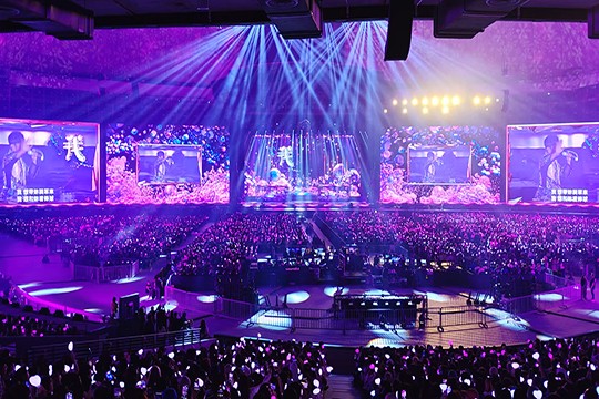 LCF LED screen with glow sticks at Jay Chou's Taipei concert! LCF LED screen with glow sticks at Jay Chou's Taipei concert!